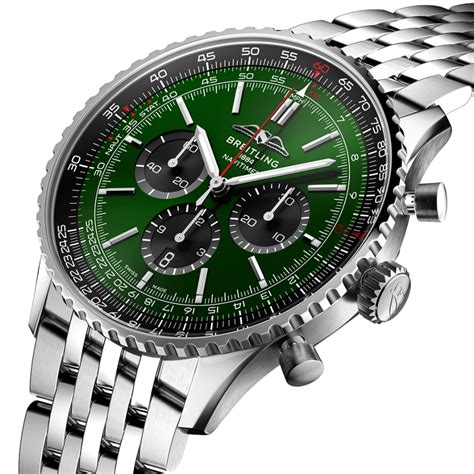 breitling navitimer 8 green|Breitling Navitimer price guide.